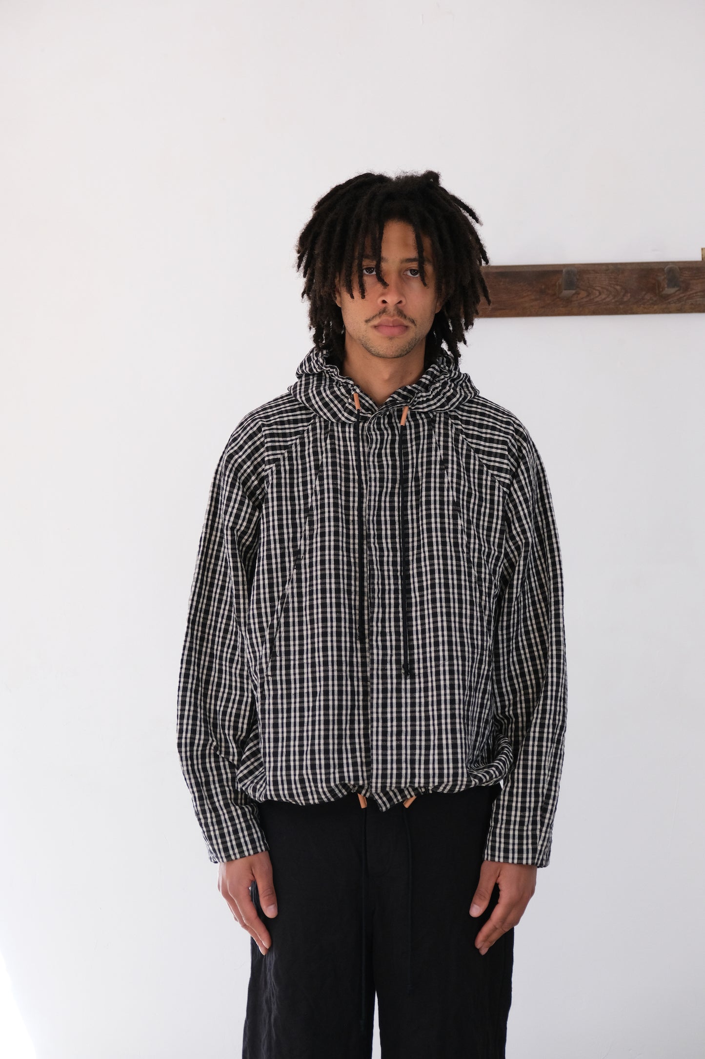 mountain jacket, black kelsch cloth