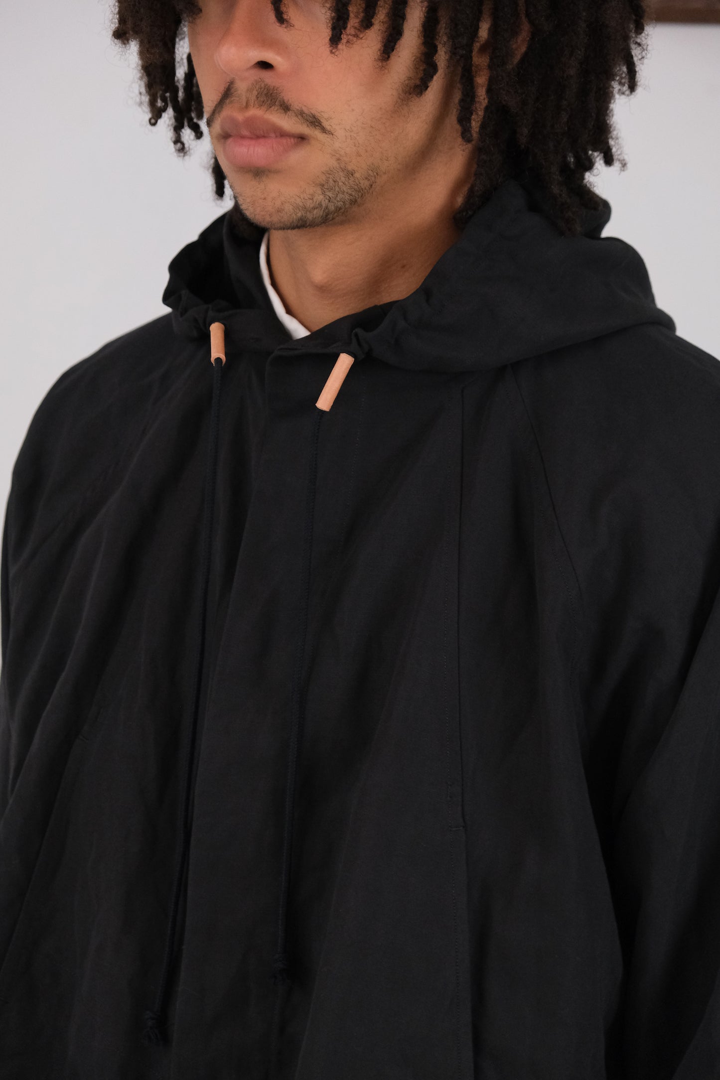 mountain jacket, black ultra-hard twist oxford