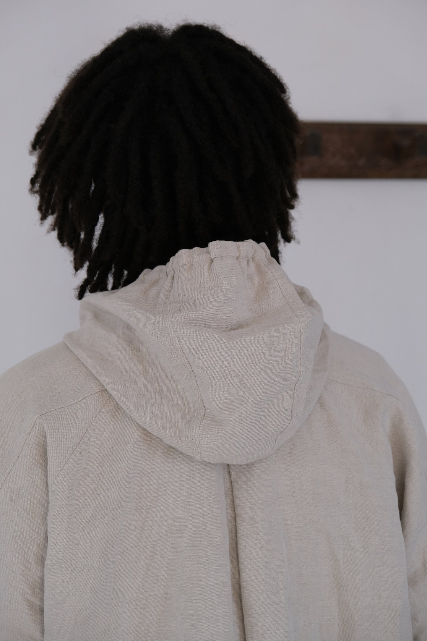 mountain jacket, natural farmers cloth