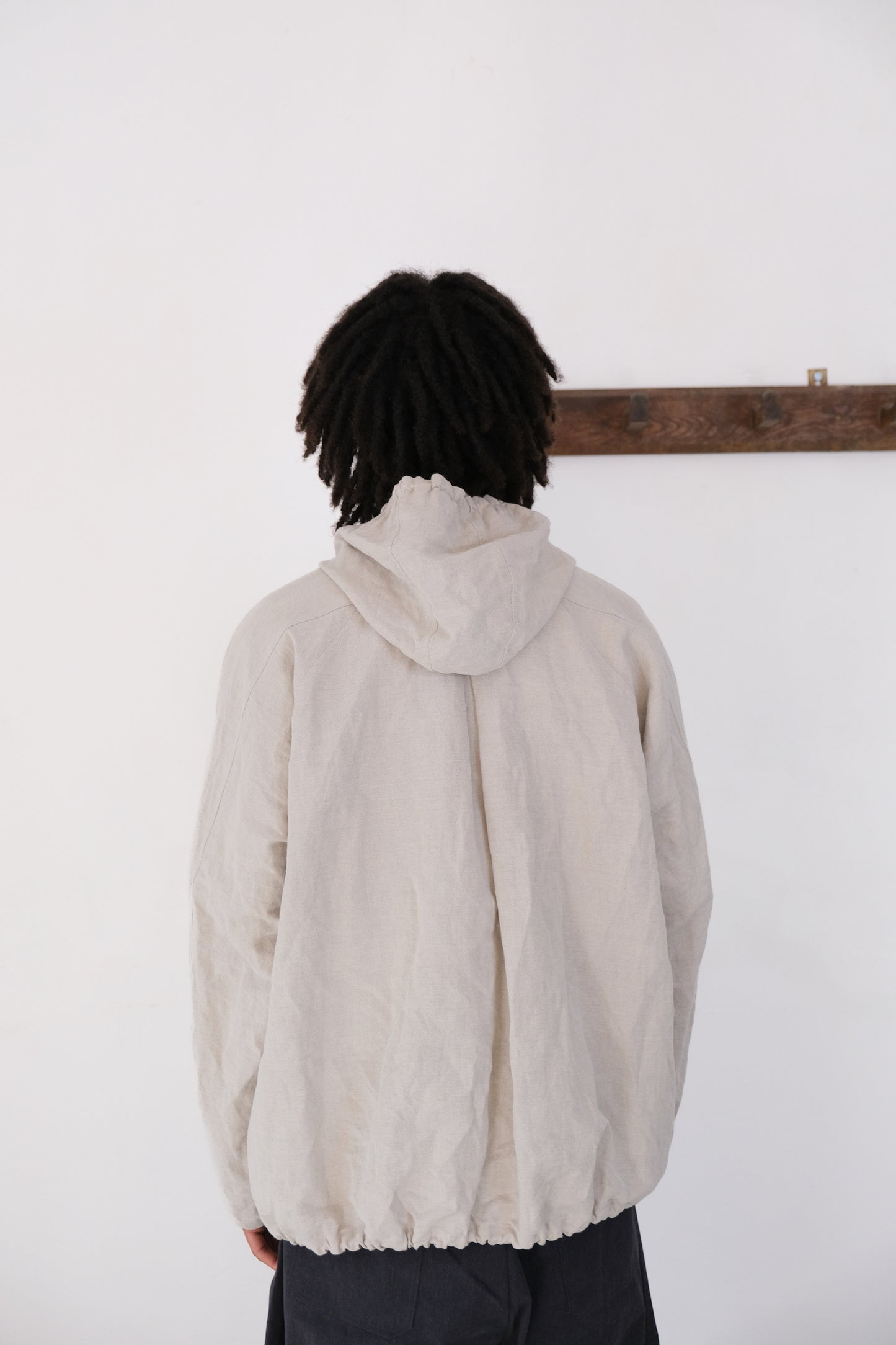 mountain jacket, natural farmers cloth