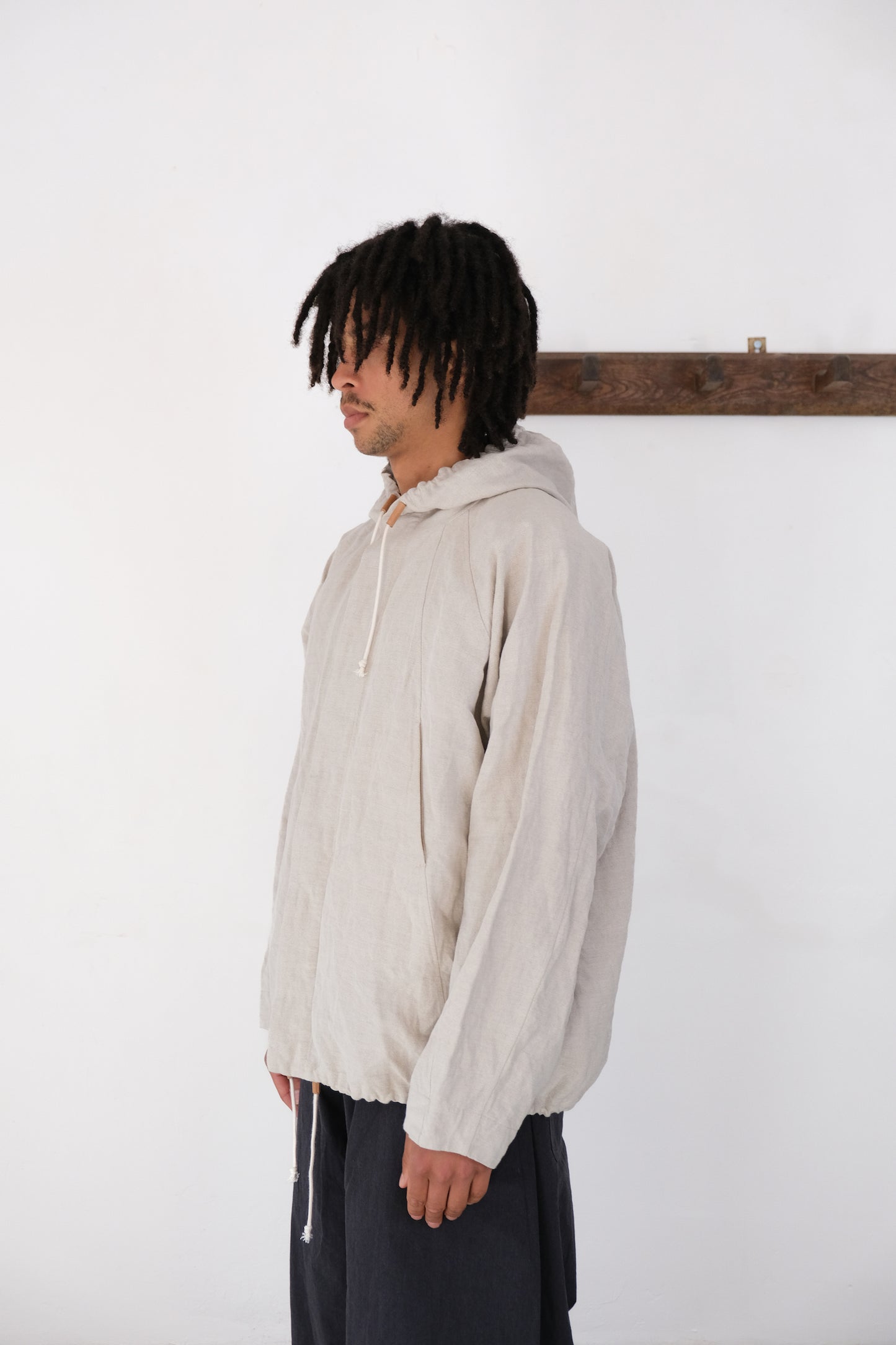mountain jacket, natural farmers cloth