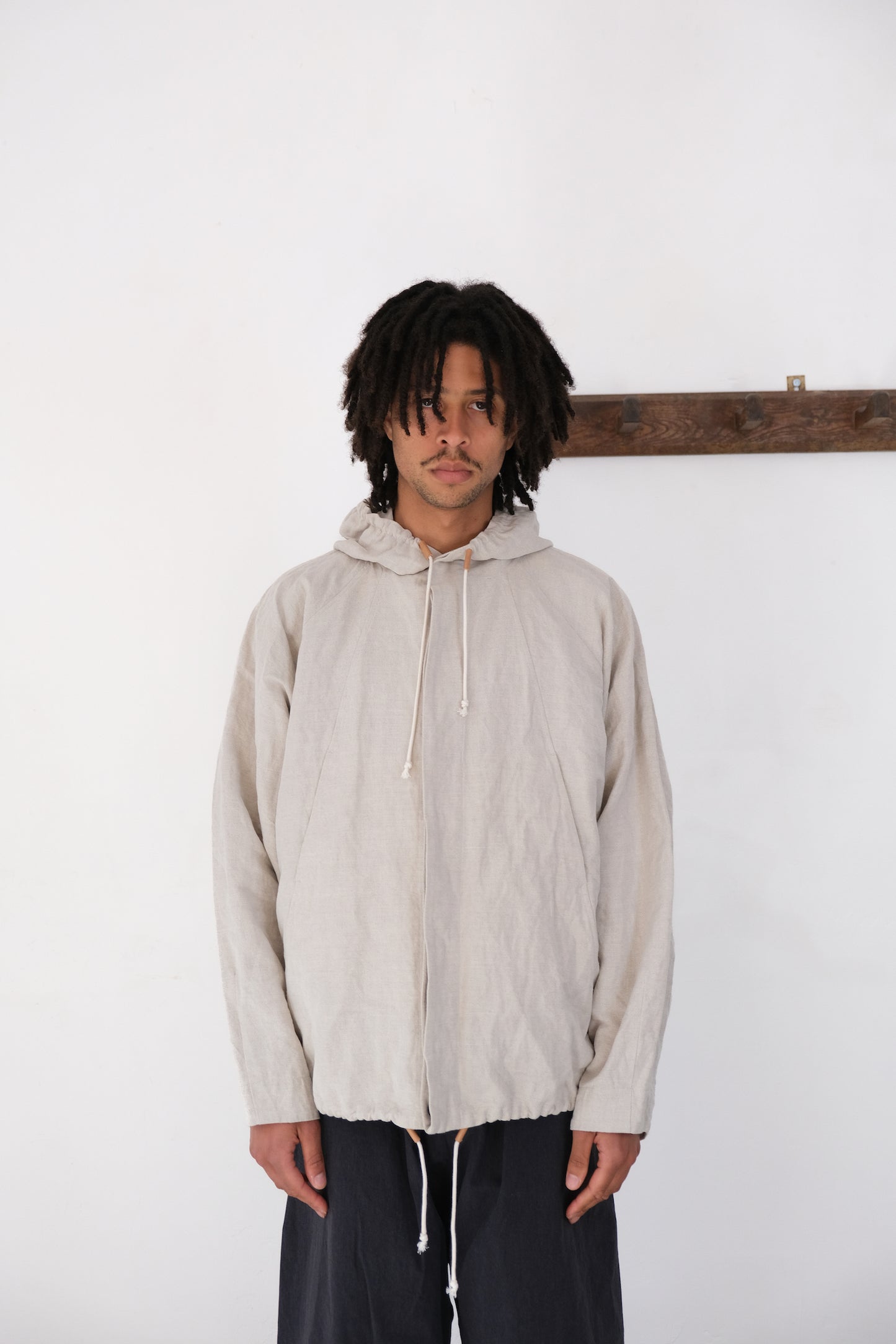 mountain jacket, natural farmers cloth
