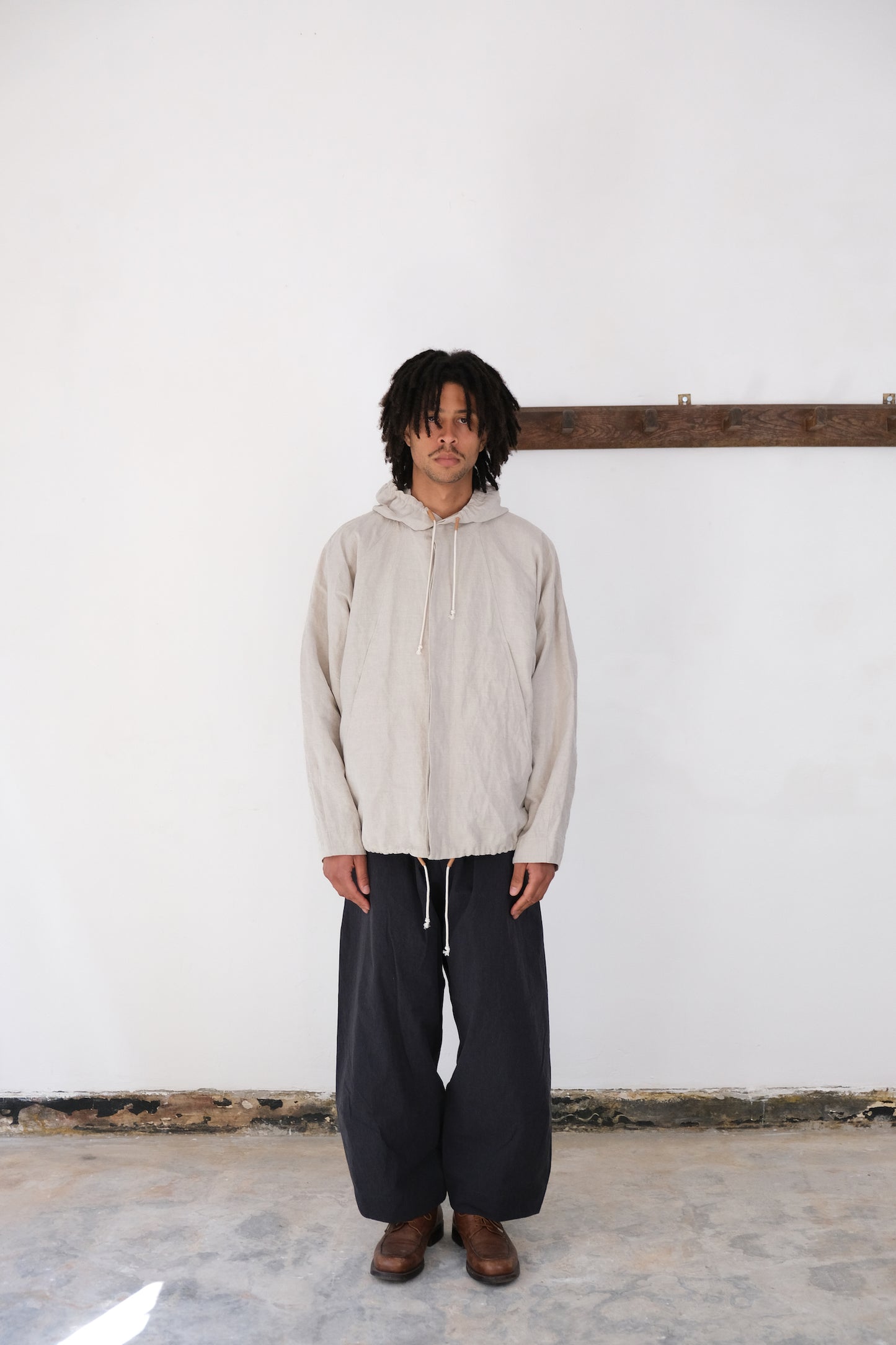 mountain jacket, natural farmers cloth