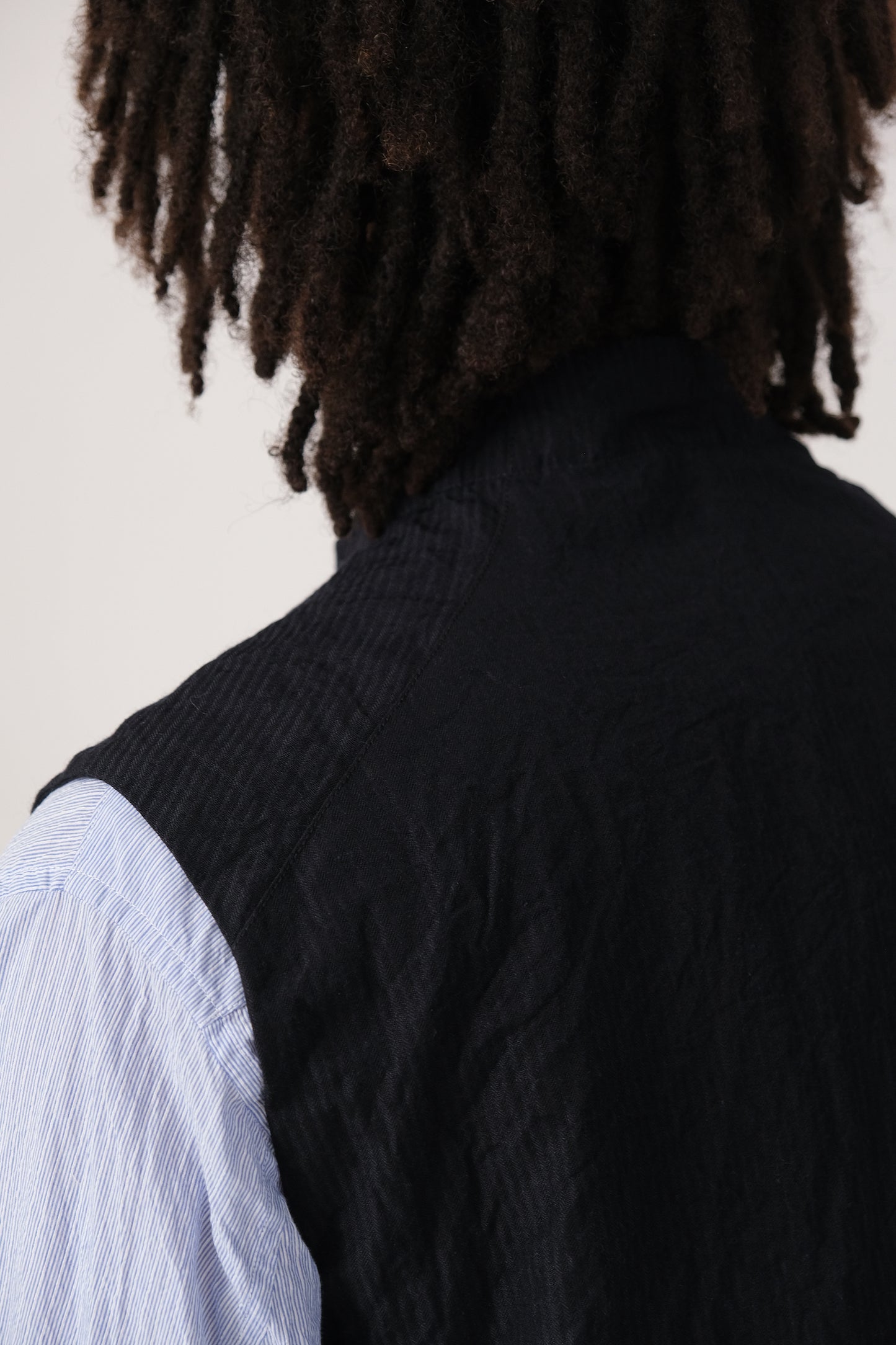 summer sonata, midnight fine herringbone