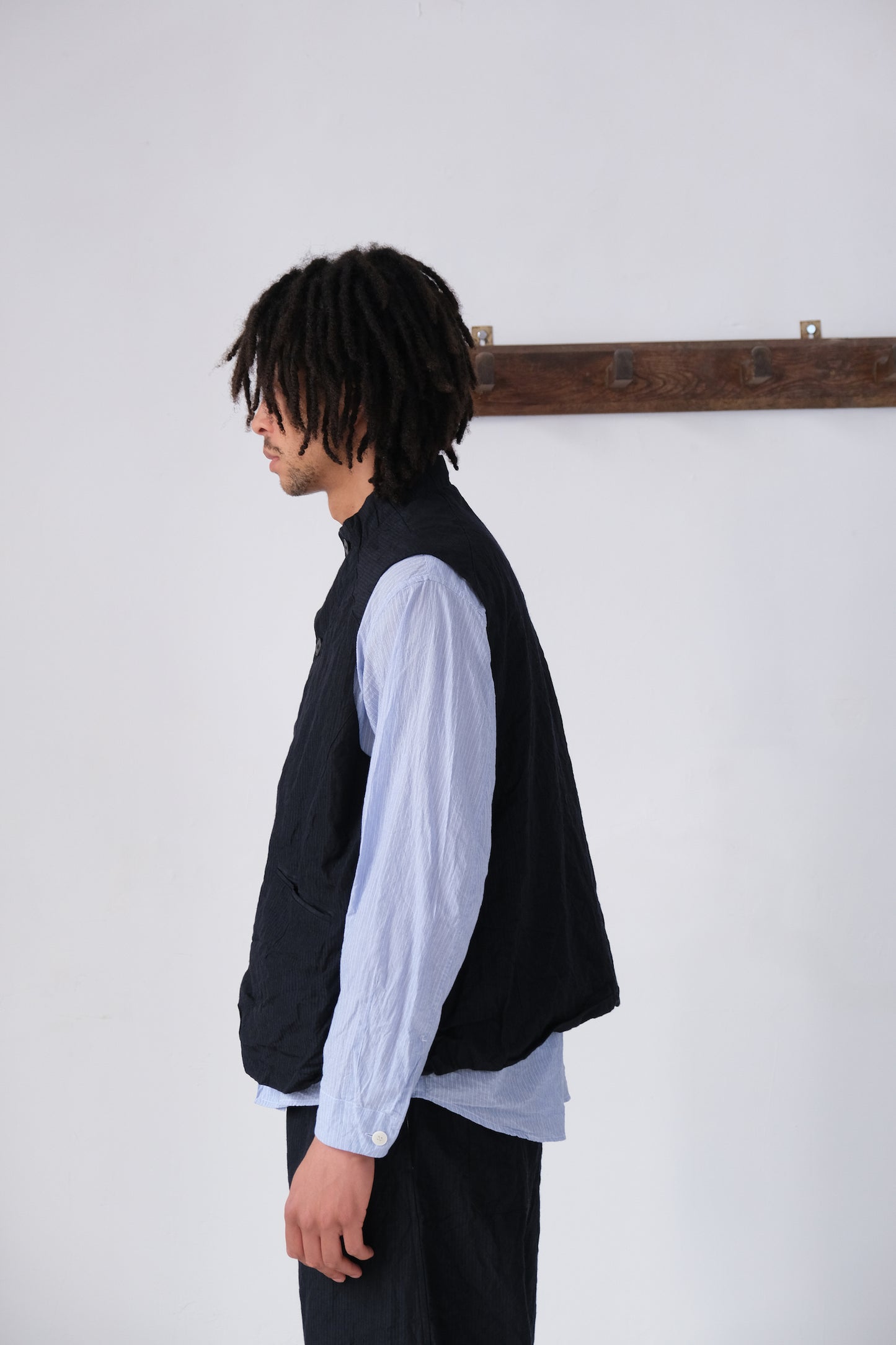 summer sonata, midnight fine herringbone