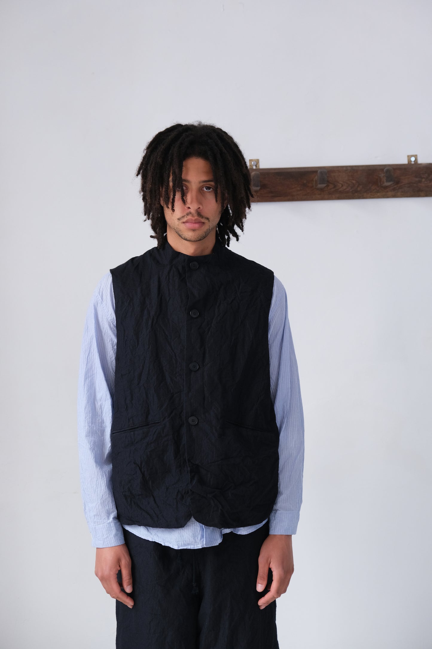 summer sonata, midnight fine herringbone
