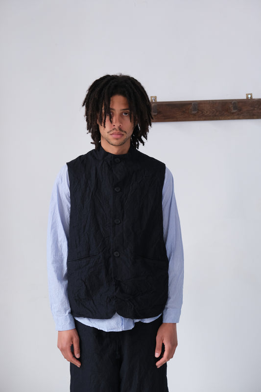 summer sonata, midnight fine herringbone