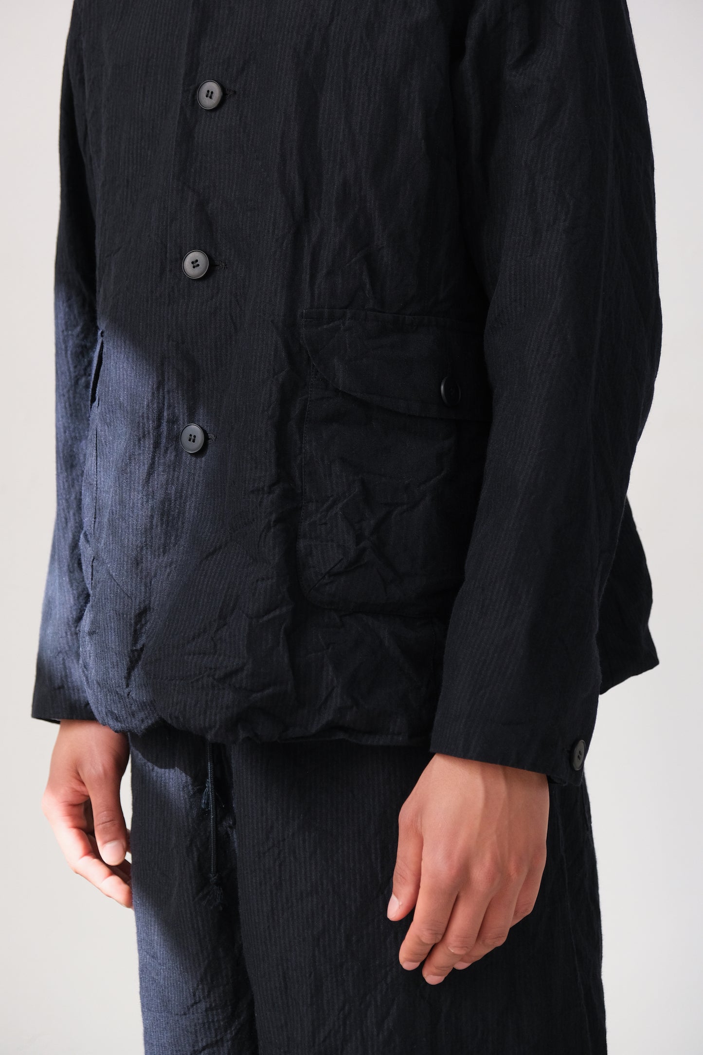 sunday best, midnight fine herringbone