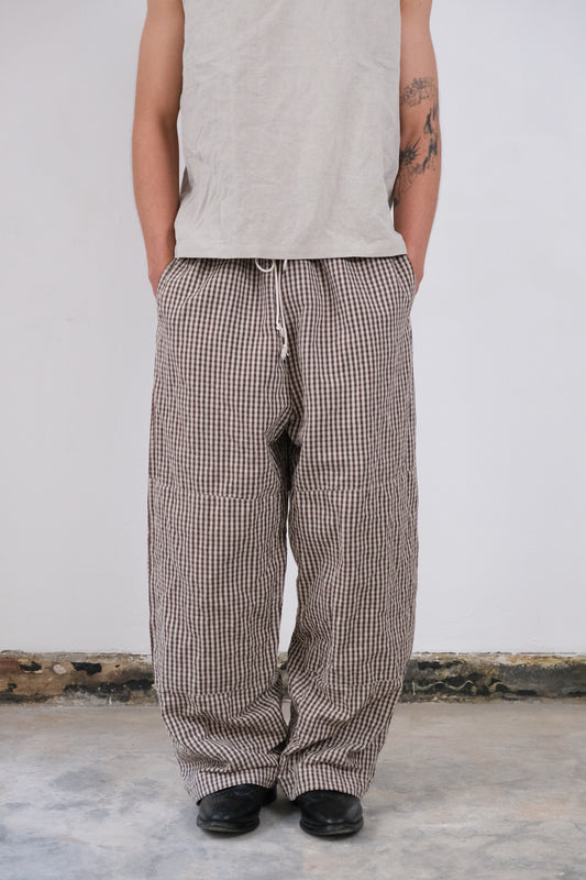 gardening trousers, brown mini kelsch