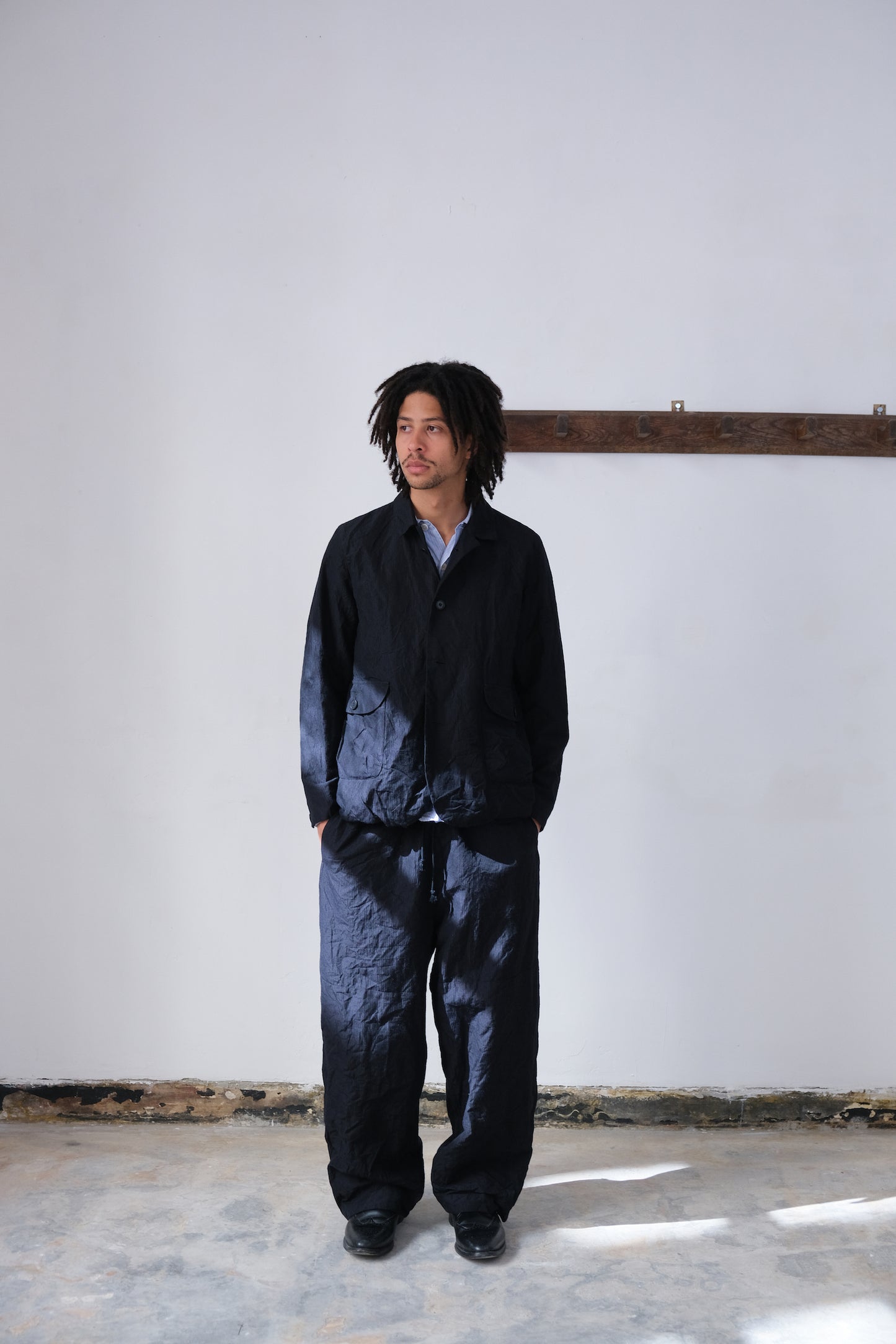 sunday best, midnight fine herringbone
