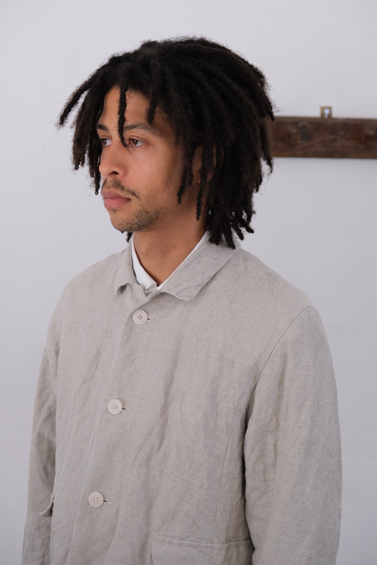 sunday best, natural french herringbone