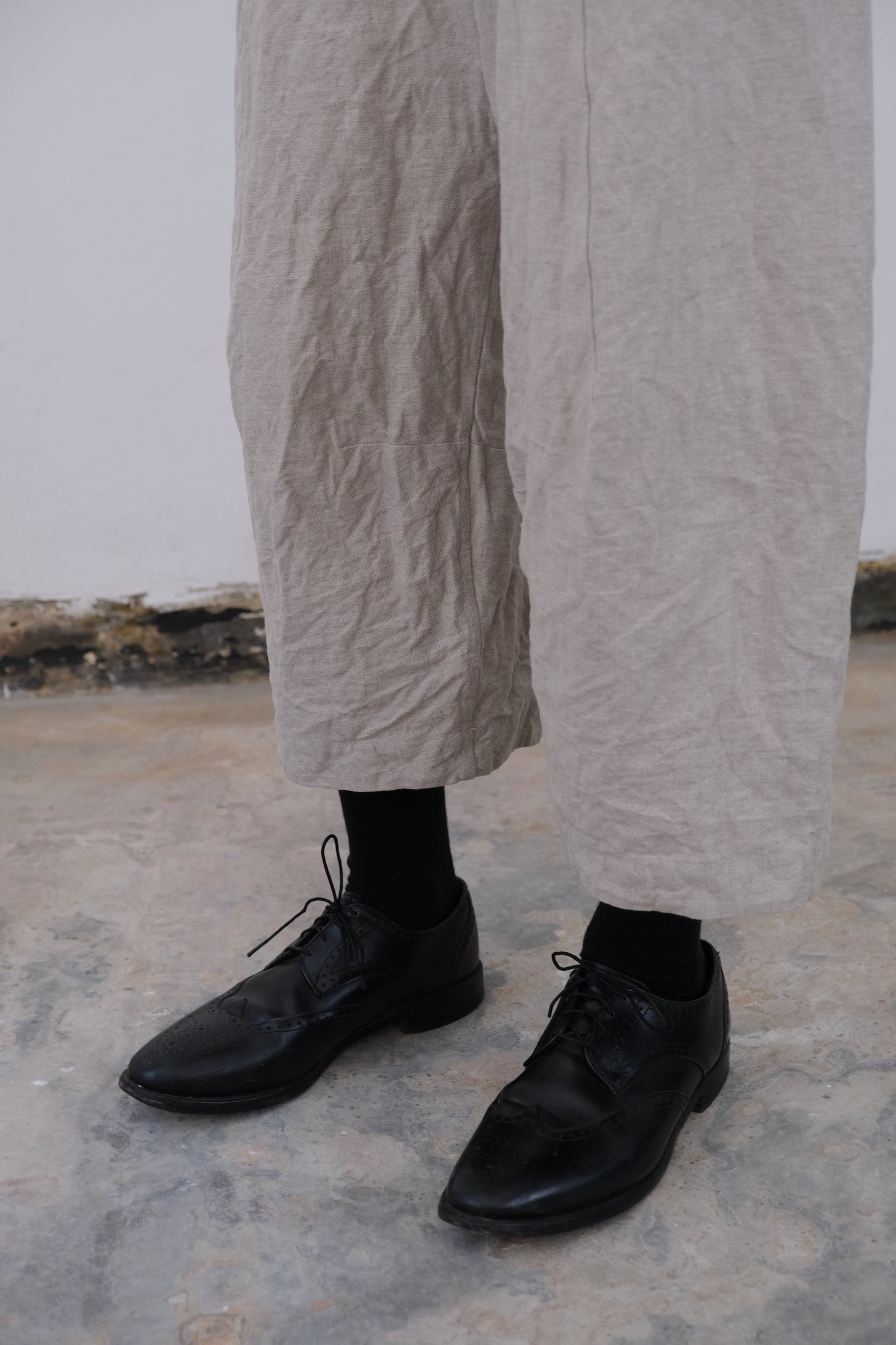 high water, natural french herringbone