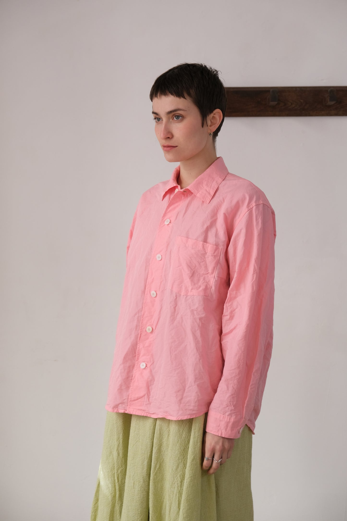 new cloud, pink ramie dense typewriter