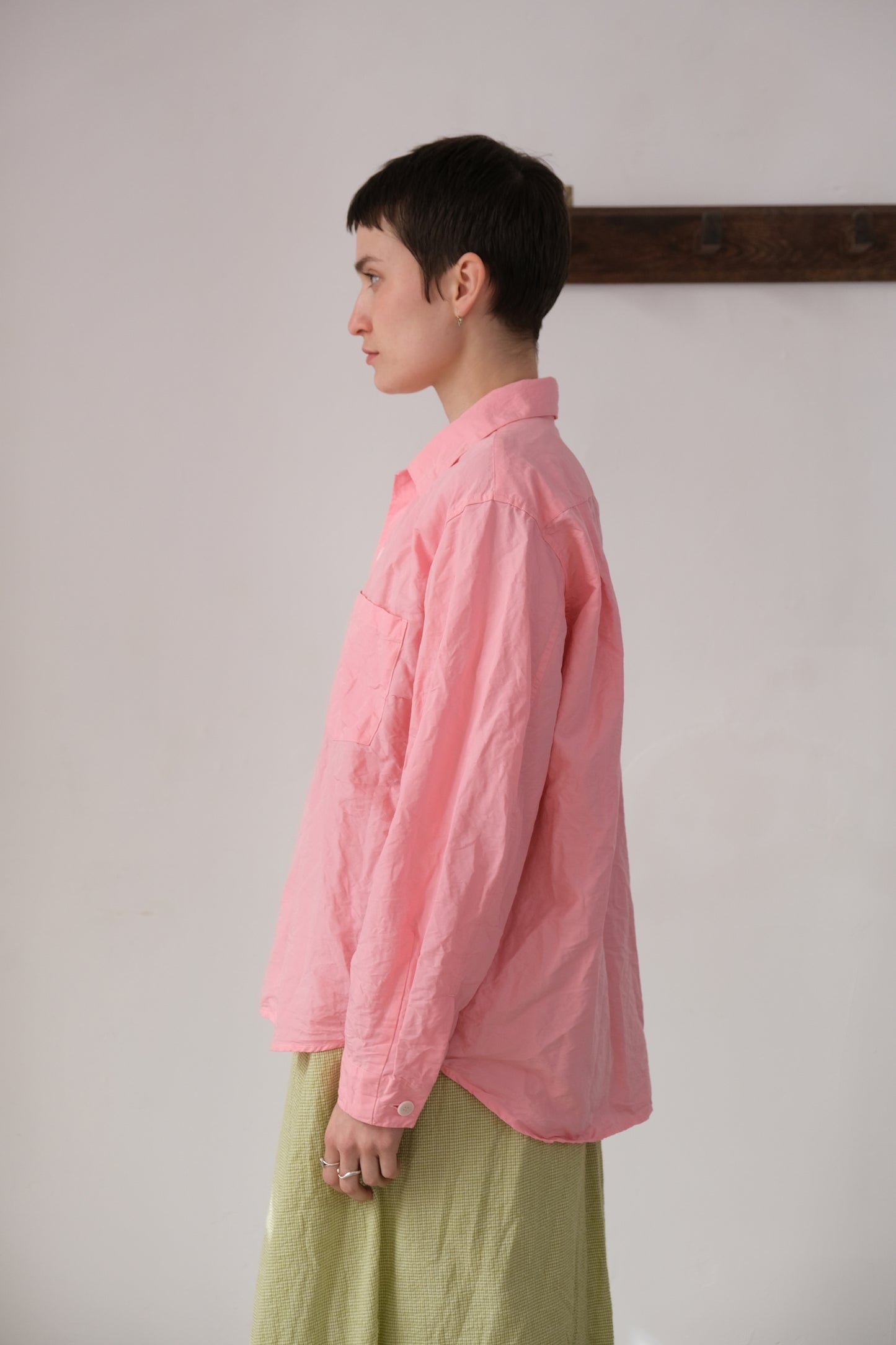 new cloud, pink ramie dense typewriter