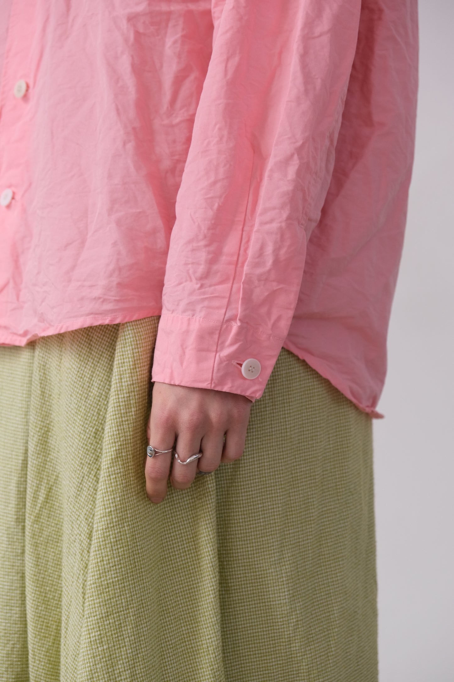 new cloud, pink ramie dense typewriter
