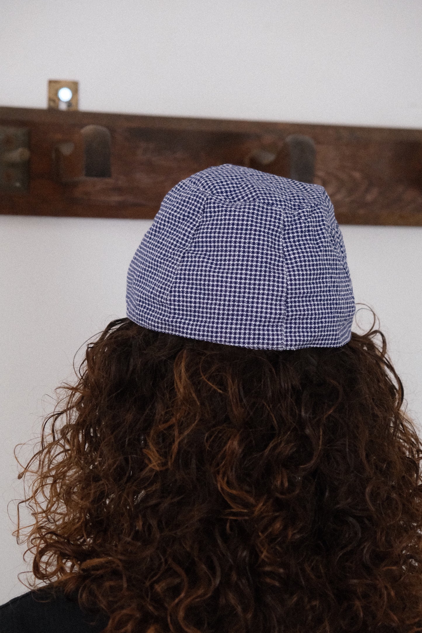 teenage dream, blue white bakers pepita