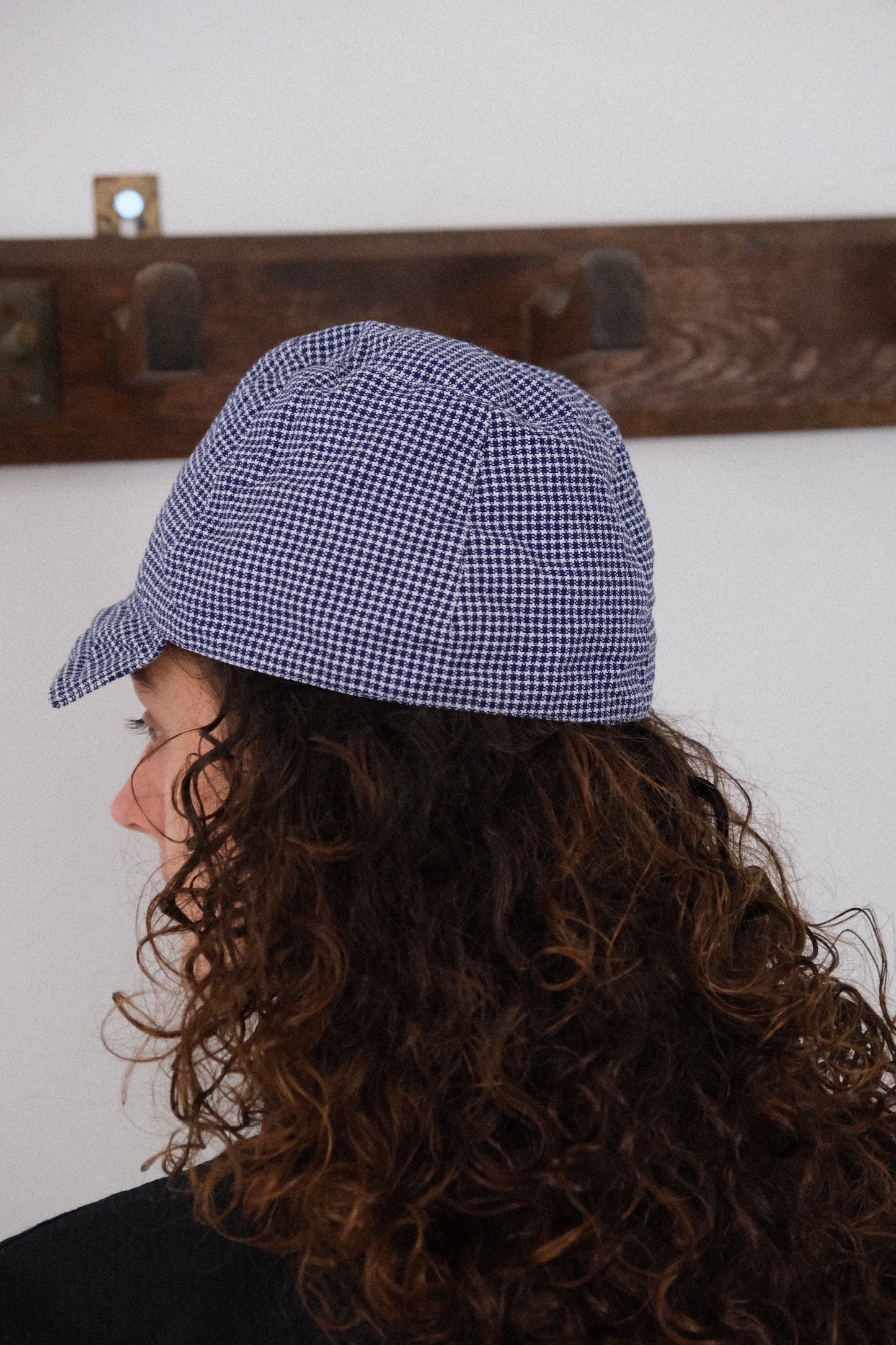 teenage dream, blue white bakers pepita