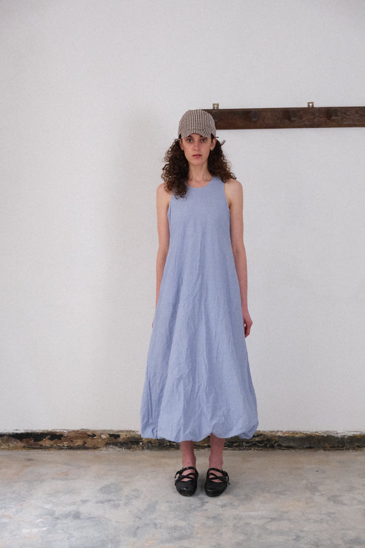 light light, light blue fine cordlane