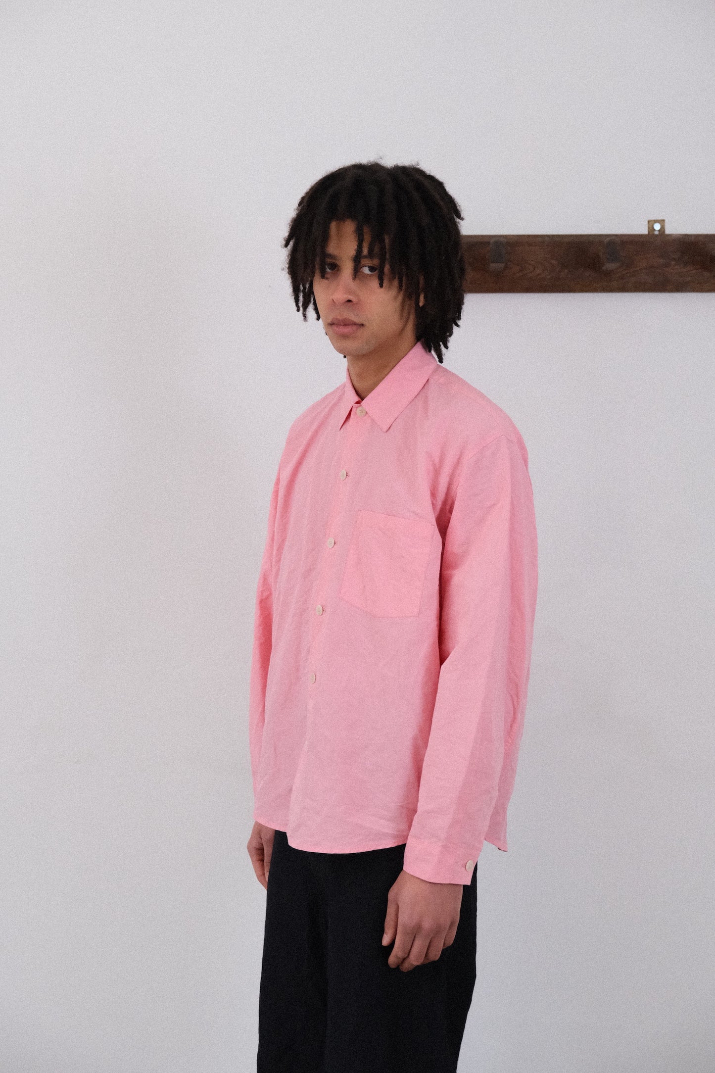 new cloud, pink ramie dense typewriter