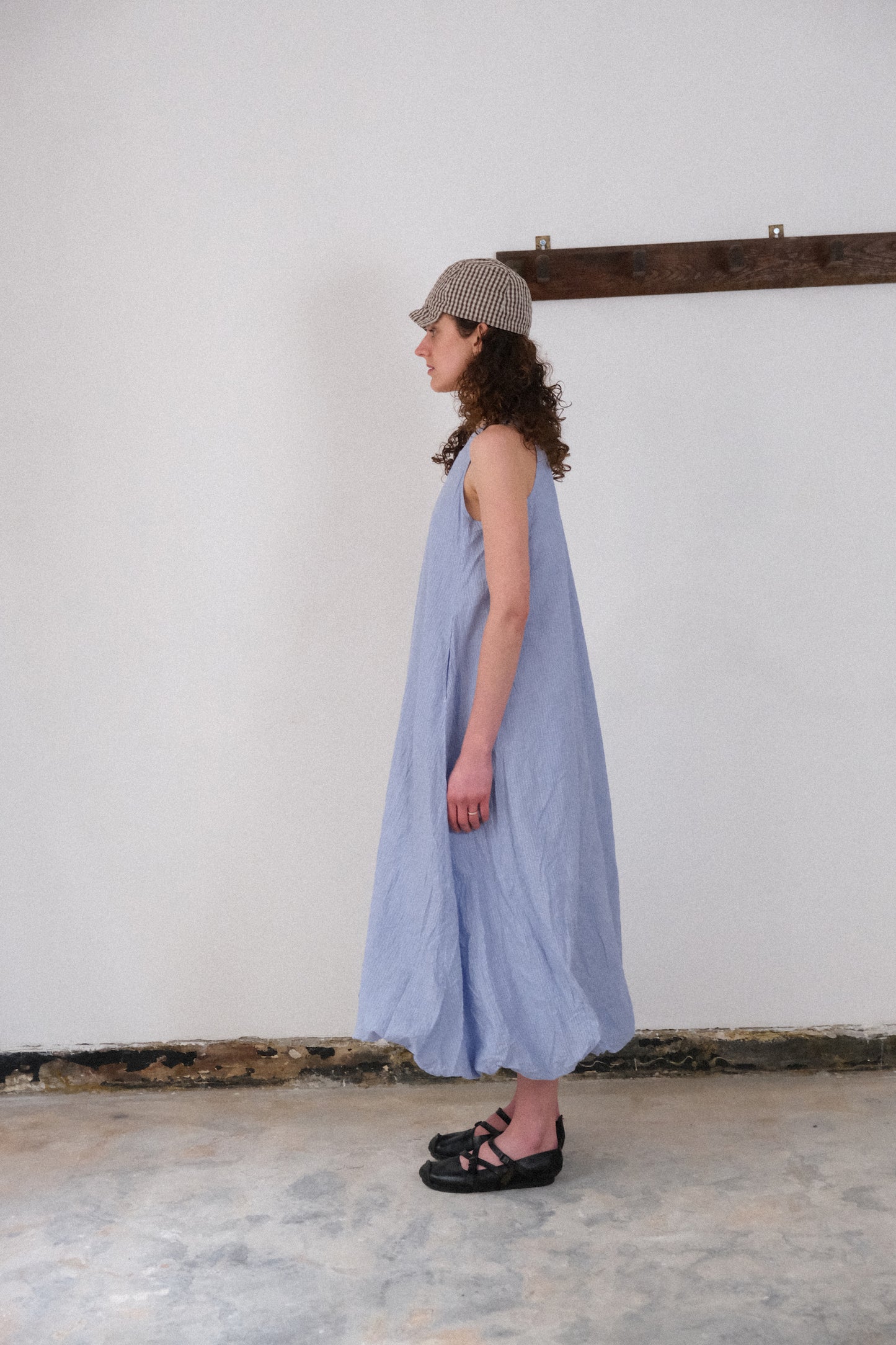 light light, light blue fine cordlane
