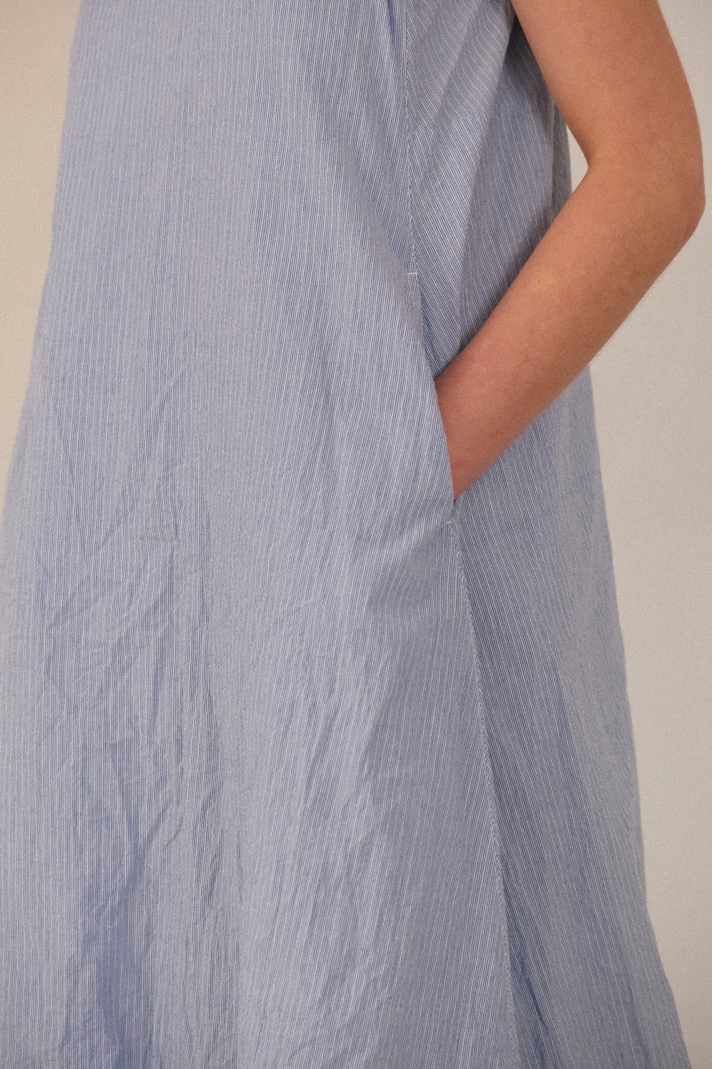 light light, light blue fine cordlane