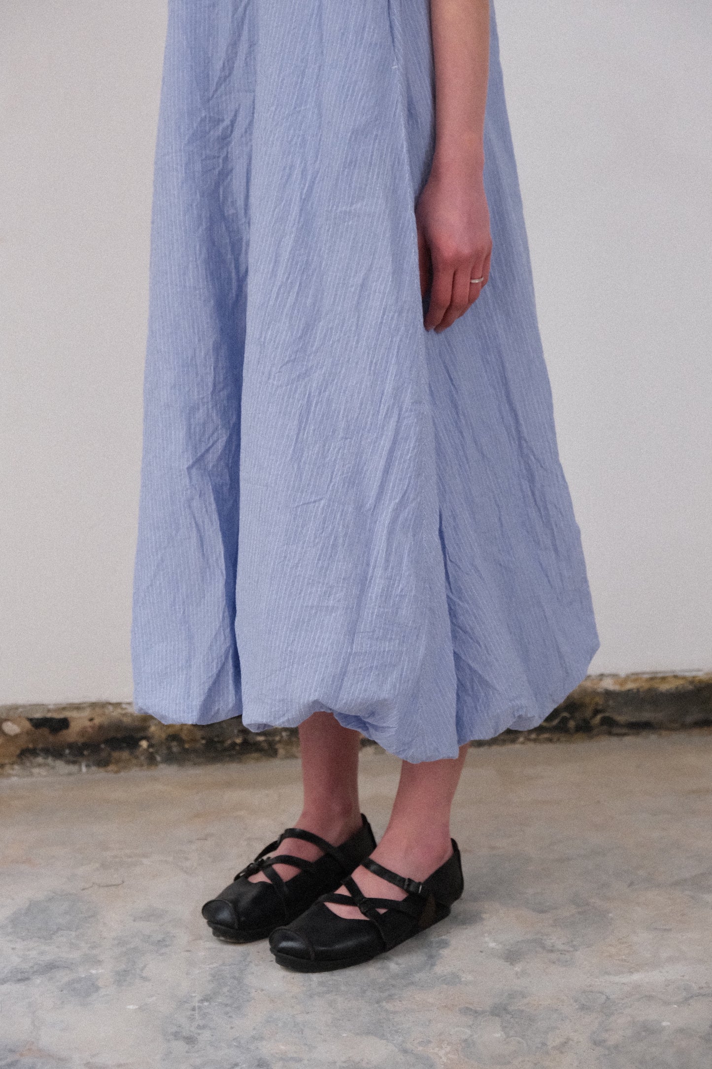 light light, light blue fine cordlane