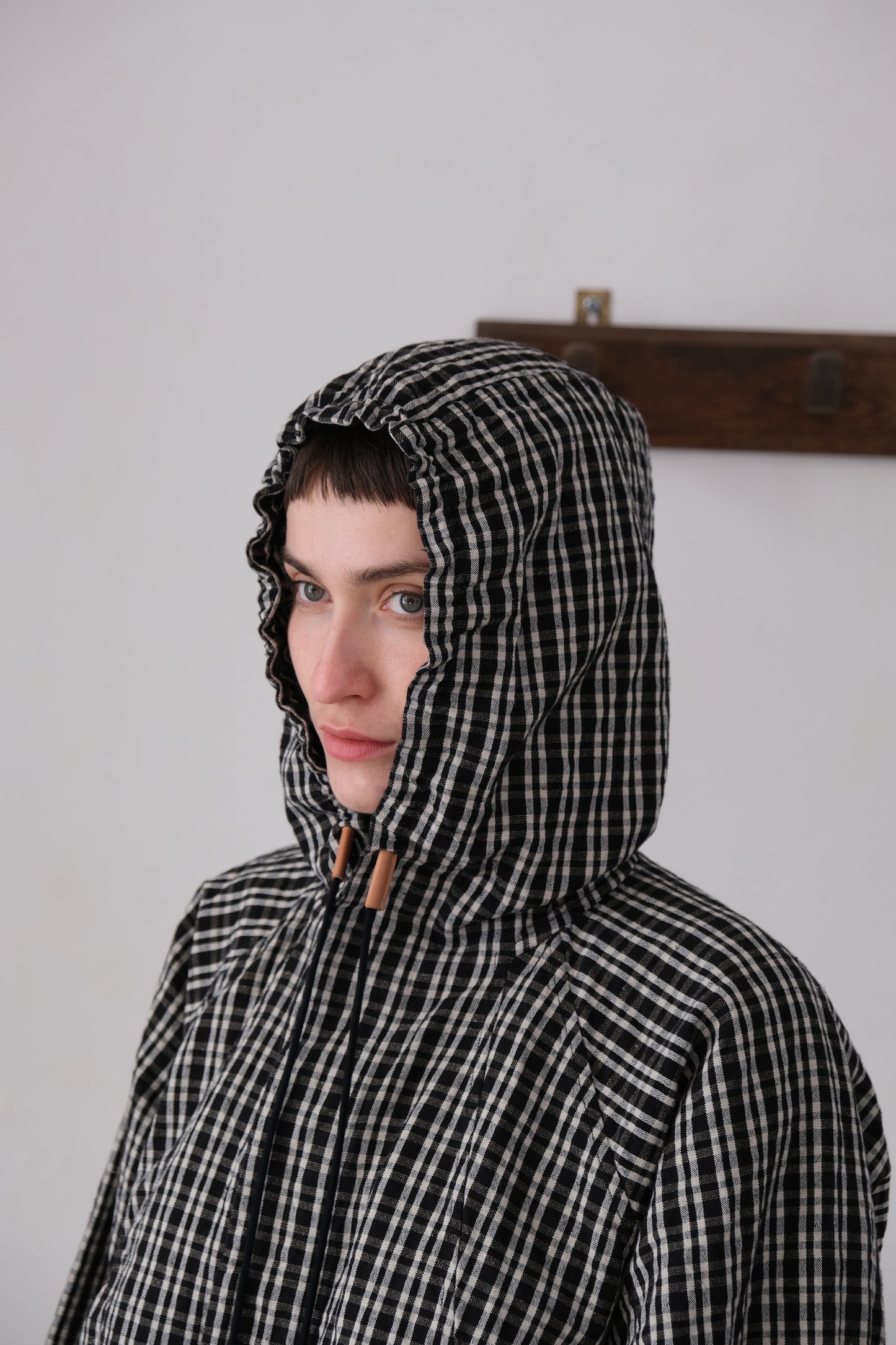 mountain jacket, black kelsch cloth