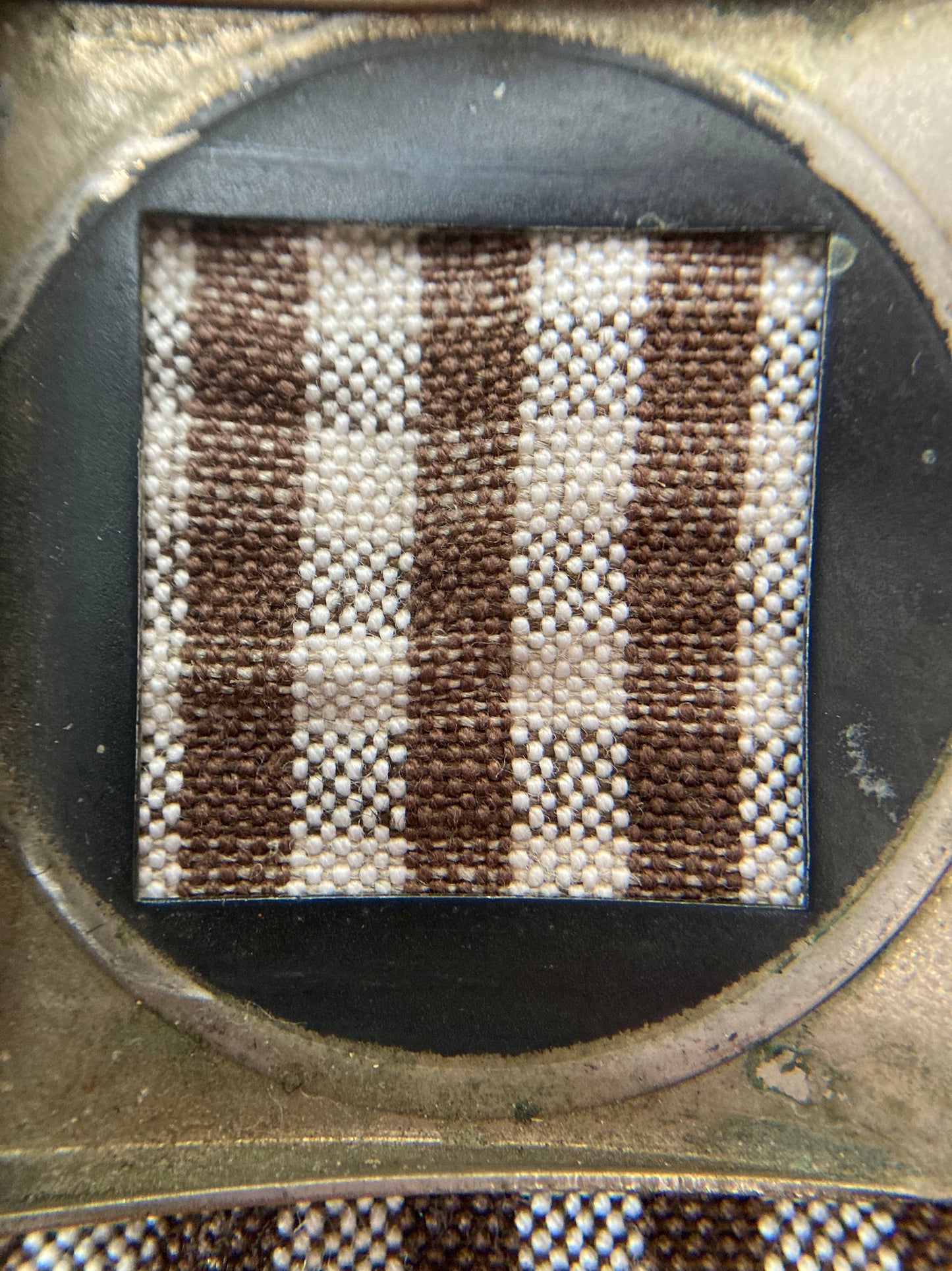 atelier shirt, brown mini kelsch