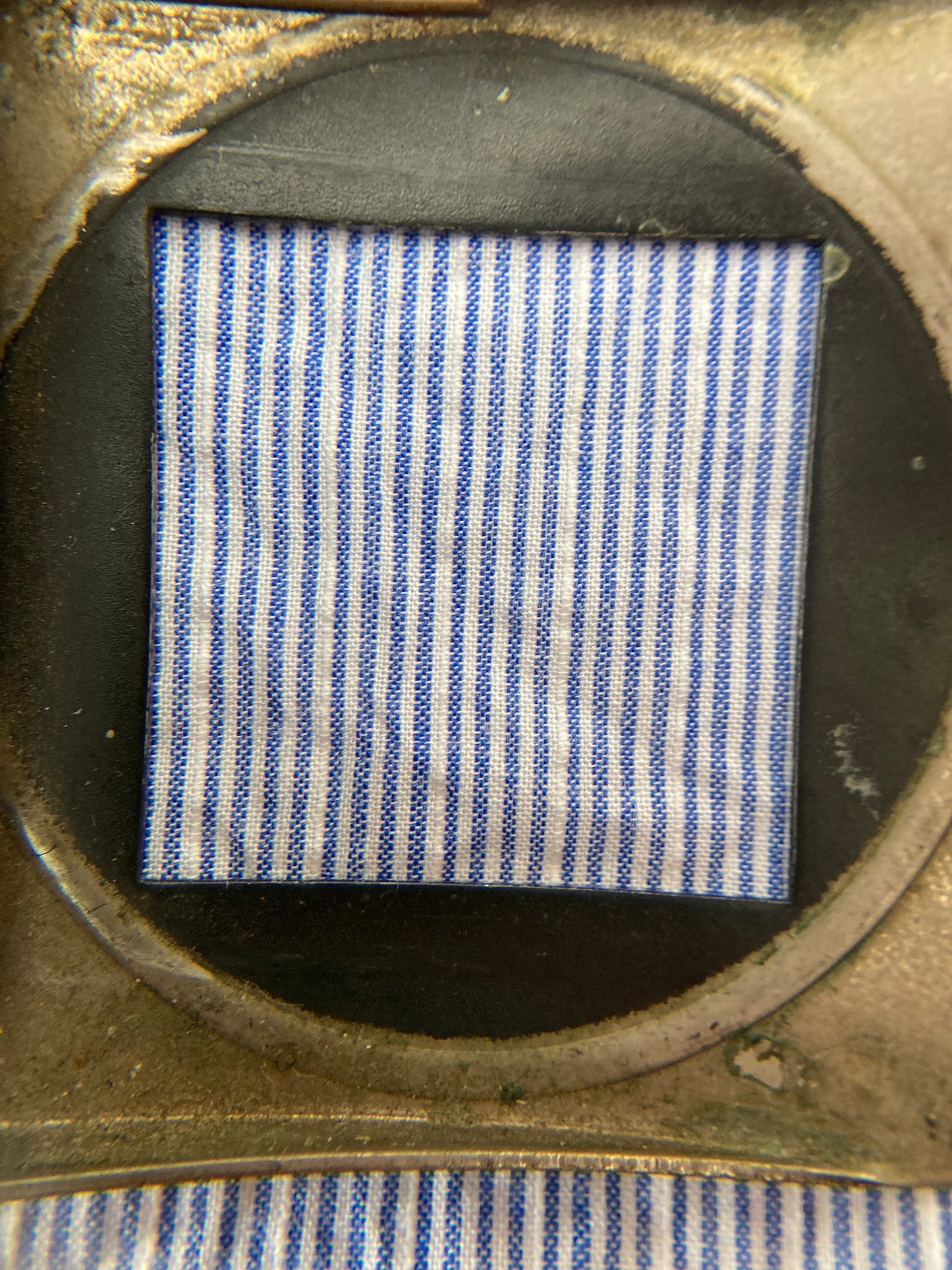 handkerchief, light blue fine cordlane